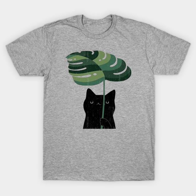 Monstera Leaves T-Shirt by Number 17 Paint